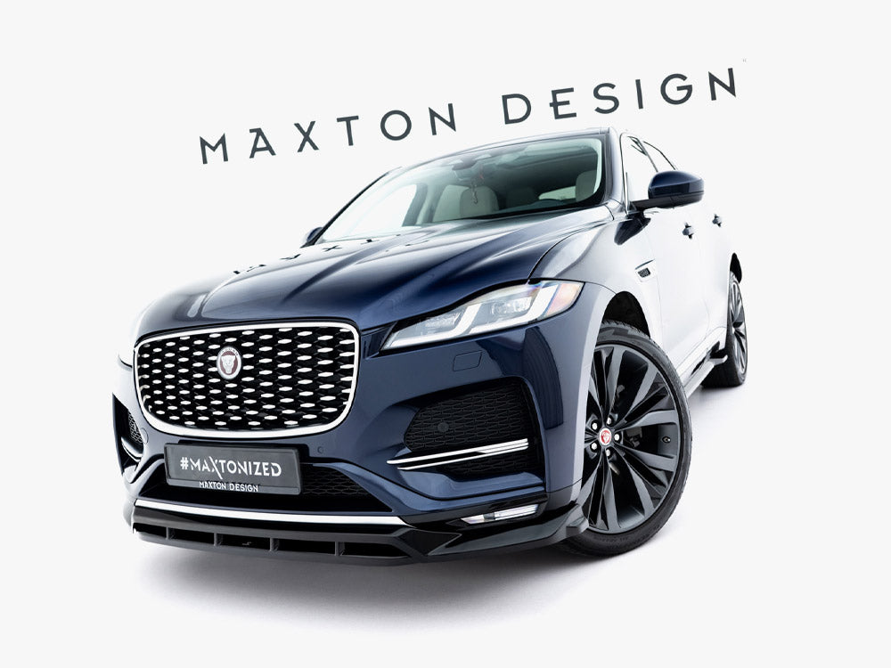 Maxton Design Front Splitter Jaguar F-Pace R-Sport Mk1 Facelift