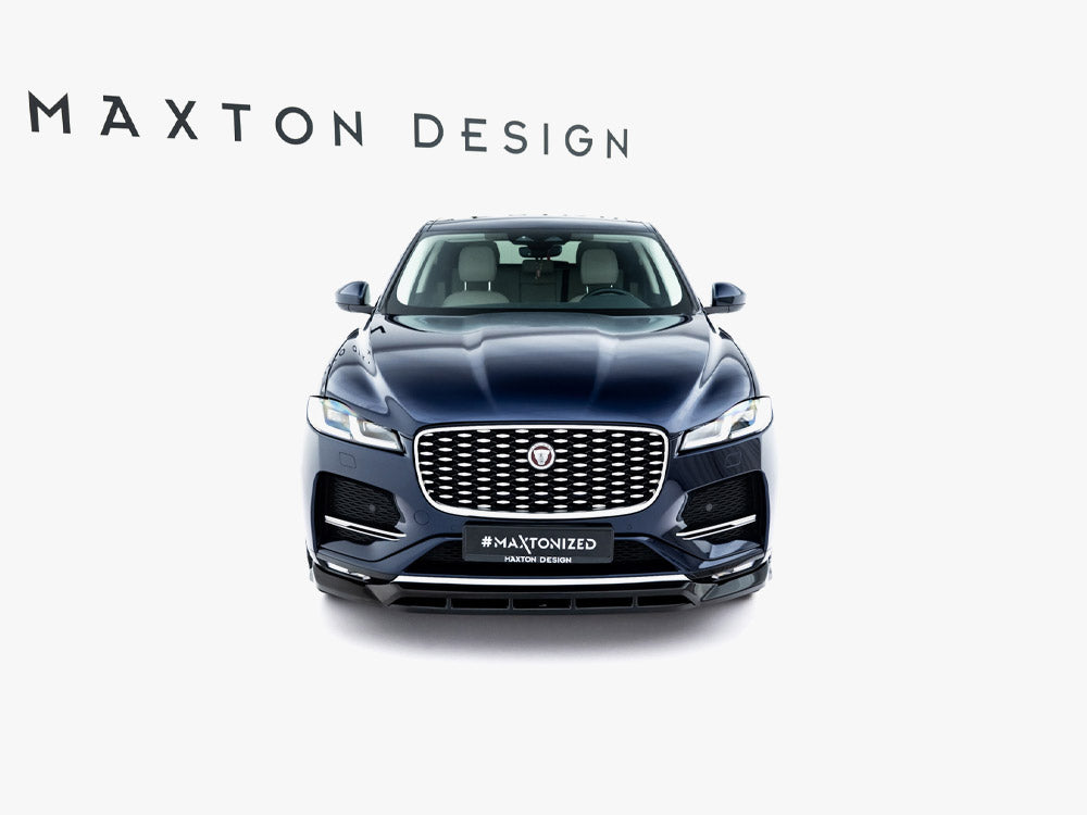 Maxton Design Front Splitter Jaguar F-Pace R-Sport Mk1 Facelift