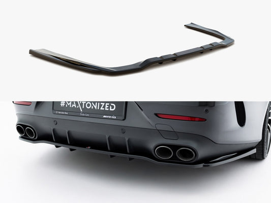 Maxton Design Rear Splitter (Vertical Bars) Mercedes AMG CLS 53 C257