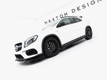 Maxton Design Side Skirts Diffusers Mercedes-Benz GLA 45 AMG X156 Facelift