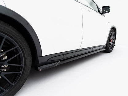 Maxton Design Side Skirts Diffusers Mercedes-Benz GLA 45 AMG X156 Facelift