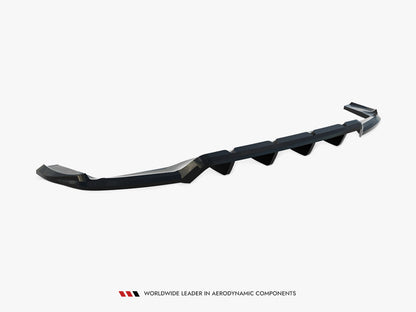 Maxton Design Rear Splitter (Vertical Bars) Mercedes-Benz GLA 45 AMG X156 Facelift