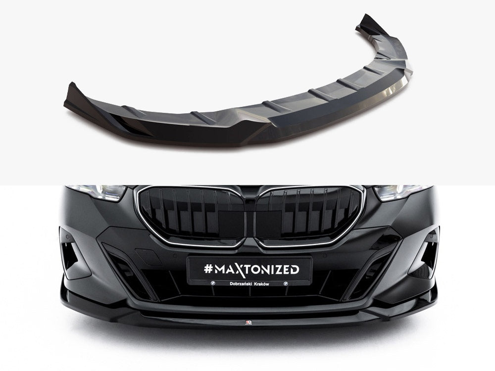 Maxton Design Front Splitter V.2 BMW 5 / i5 M-Pack Sedan / Touring G60 / G61