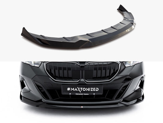 Maxton Design Front Splitter V.2 BMW 5 / i5 M-Pack Sedan / Touring G60 / G61