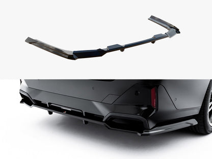 Maxton Design Rear Splitter (with Vertical Bars) V.1 BMW 5 / i5 M-Pack Sedan / Touring G60 / G61