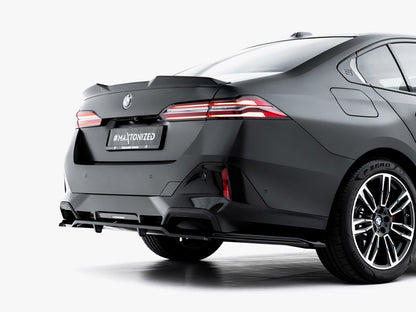 Maxton Design Rear Splitter (with Vertical Bars) V.1 BMW 5 / i5 M-Pack Sedan / Touring G60 / G61