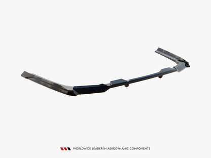Maxton Design Rear Splitter (with Vertical Bars) V.1 BMW 5 / i5 M-Pack Sedan / Touring G60 / G61