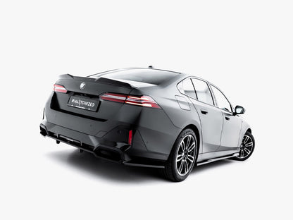 Maxton Design Rear Splitter (with Vertical Bars) V.2 BMW 5 / i5 M-Pack Sedan / Touring G60 / G61