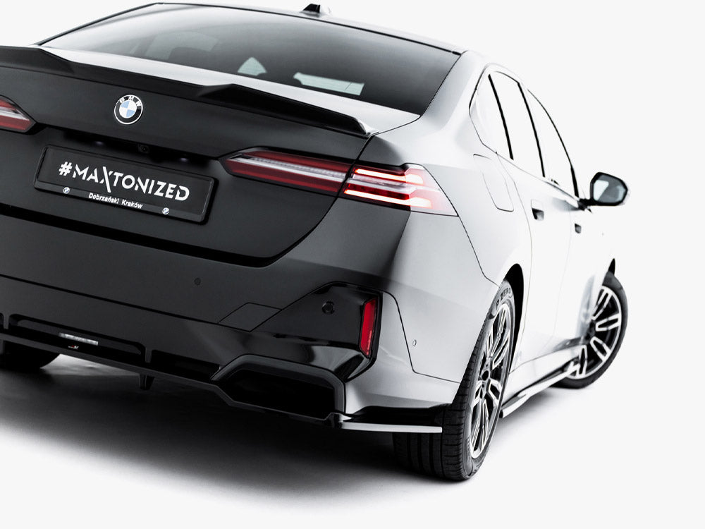 Maxton Design Rear Splitter (with Vertical Bars) V.2 BMW 5 / i5 M-Pack Sedan / Touring G60 / G61