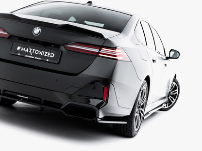 Maxton Design Rear Splitter (with Vertical Bars) V.2 BMW 5 / i5 M-Pack Sedan / Touring G60 / G61