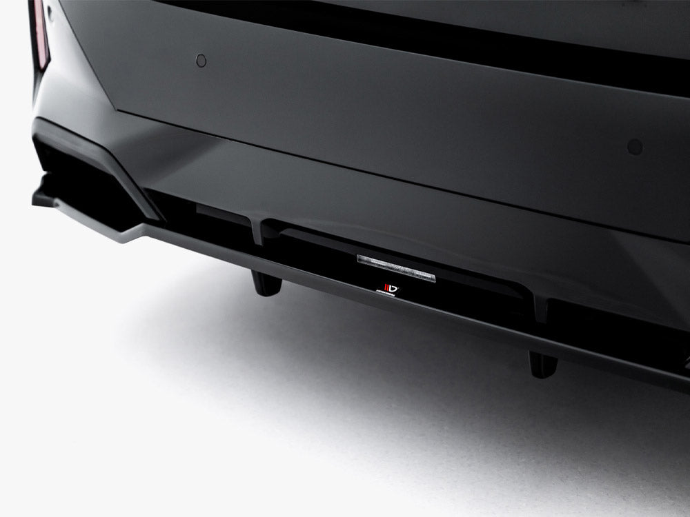 Maxton Design Rear Splitter (with Vertical Bars) V.2 BMW 5 / i5 M-Pack Sedan / Touring G60 / G61