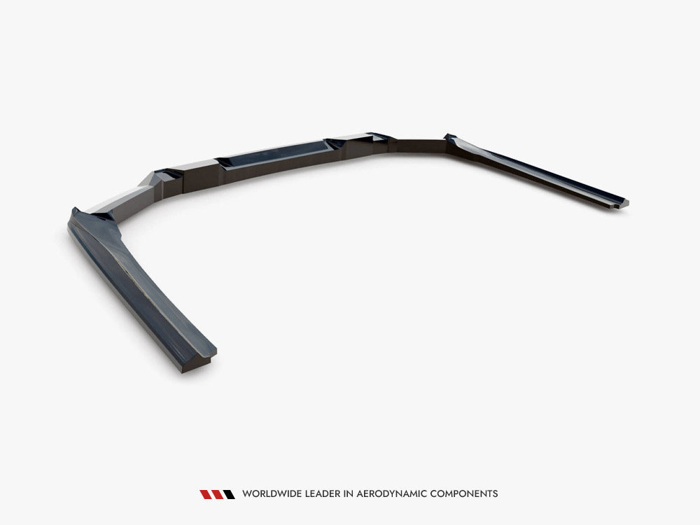 Maxton Design Rear Splitter (with Vertical Bars) V.2 BMW 5 / i5 M-Pack Sedan / Touring G60 / G61