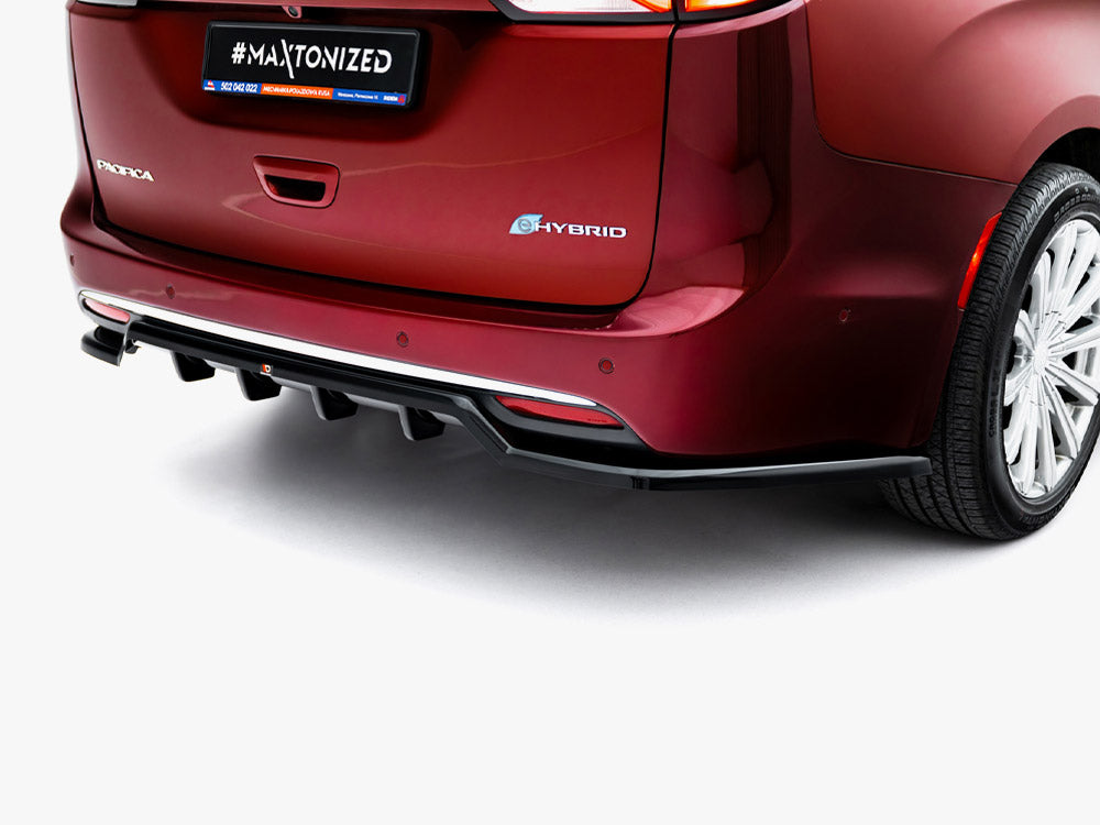 Maxton Design Rear Splitter (Vertical Bars) Chrysler Pacifica Mk2
