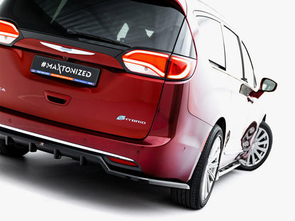Maxton Design Rear Splitter (Vertical Bars) Chrysler Pacifica Mk2