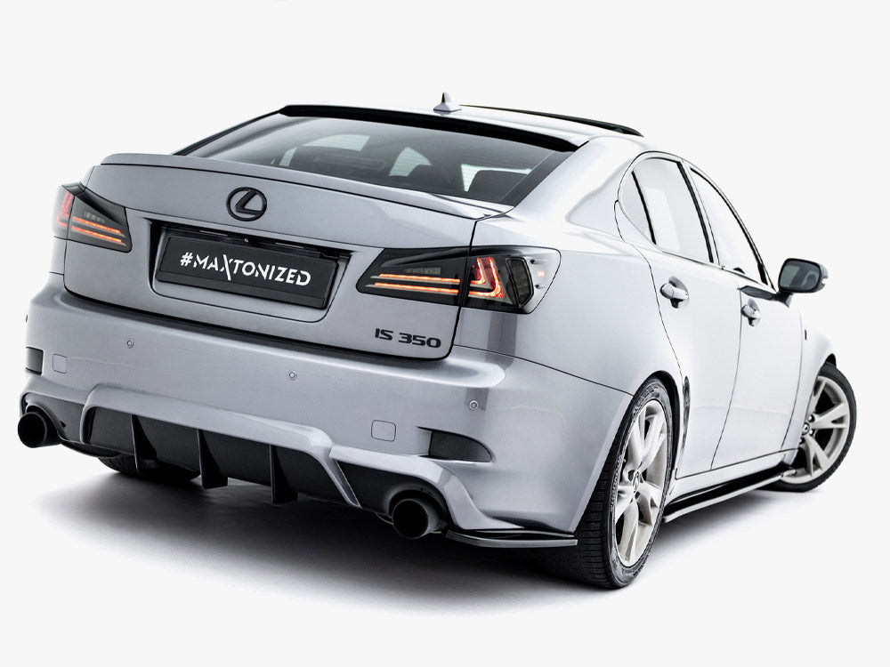 Maxton Design Rear Side Splitters Lexus IS F-Sport Mk2 (XE20) Facelift