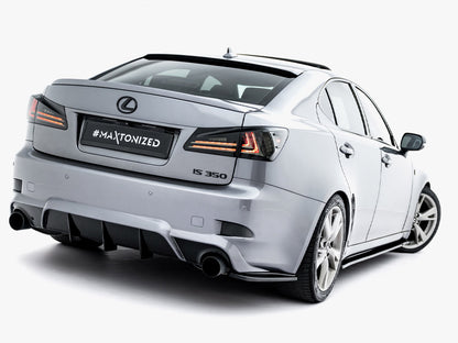Maxton Design Rear Side Splitters Lexus IS F-Sport Mk2 (XE20) Facelift