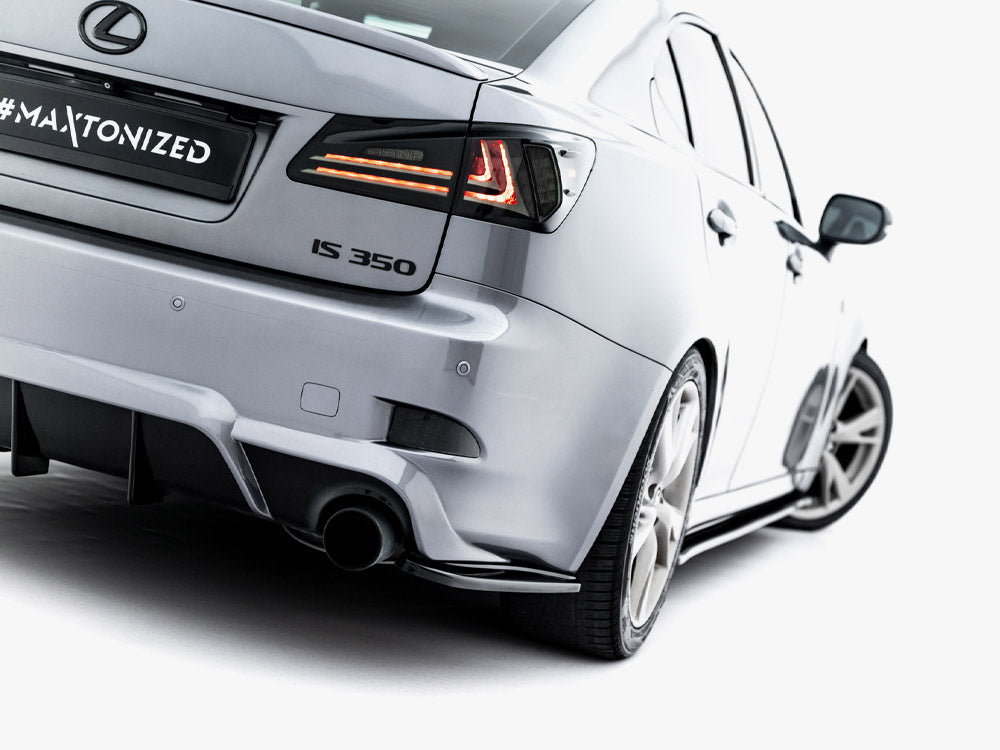 Maxton Design Rear Side Splitters Lexus IS F-Sport Mk2 (XE20) Facelift