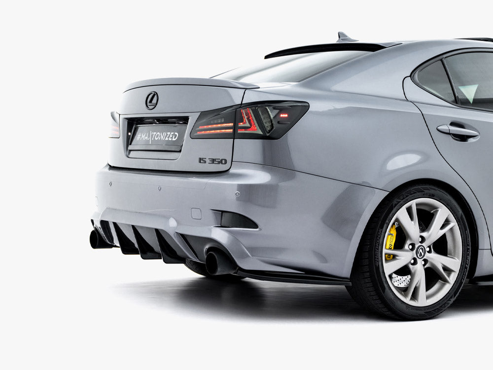 Maxton Design Rear Side Splitters Lexus IS F-Sport Mk2 (XE20) Facelift