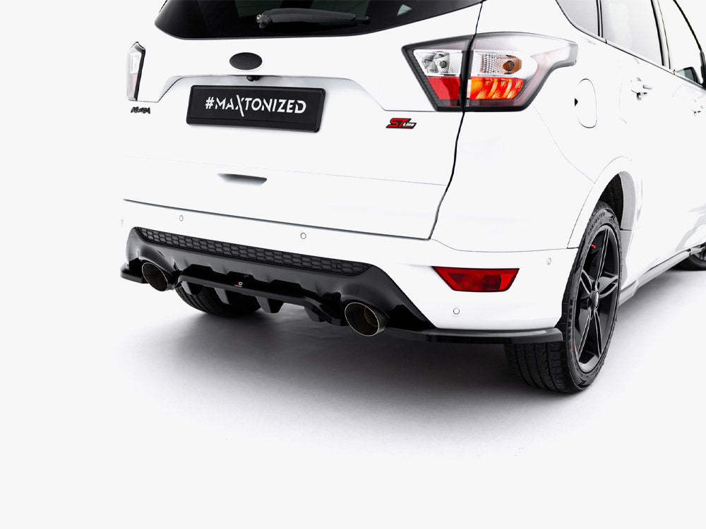 Maxton Design Rear Splitter (Vertical Bars) Ford Kuga ST-Line Mk2 Facelift