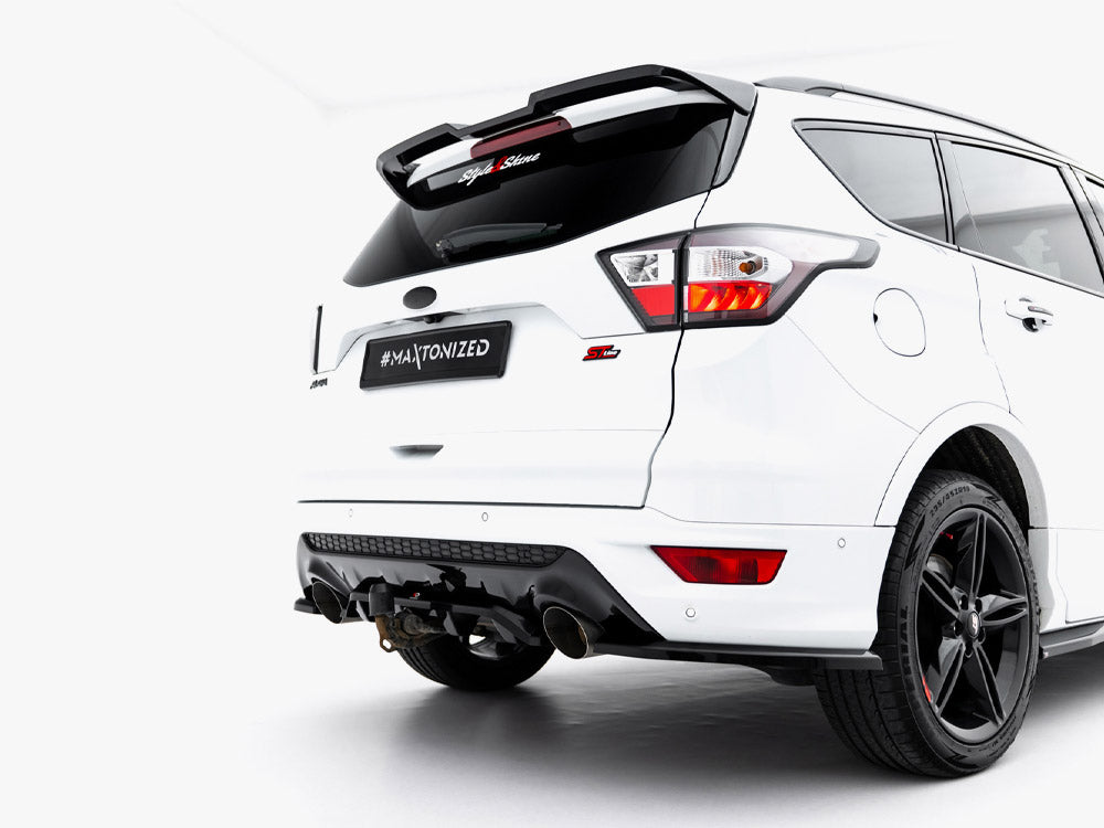 Maxton Design Rear Splitter (Vertical Bars) Ford Kuga ST-Line Mk2 Facelift