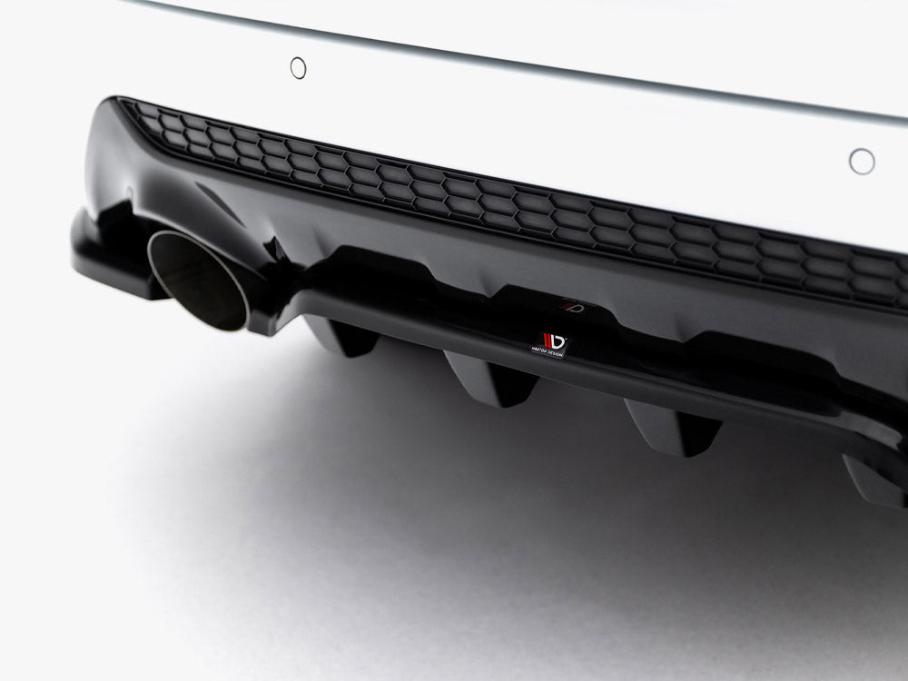 Maxton Design Rear Splitter (Vertical Bars) Ford Kuga ST-Line Mk2 Facelift