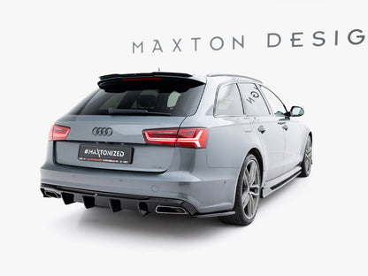 Maxton Design Spoiler CAP Audi A6 C7 Avant S-Line / S6 C7 Preface / Facelift