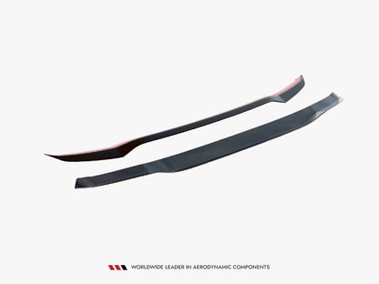 Maxton Design Spoiler CAP BMW X3 M40d / M40i / M-Pack G01 / iX3 G08 Facelift