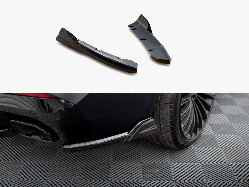 Maxton Design Rear Side Splitters BMW X3 M-Pack G01 Facelift