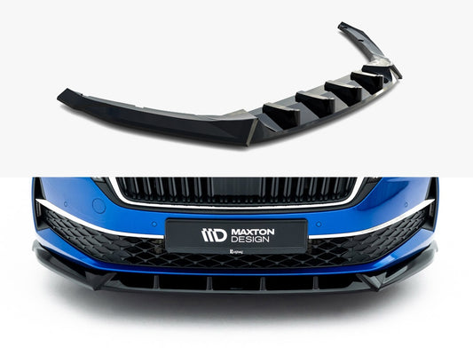 Maxton Design Front Splitter Skoda Octavia Liftback / Estate Mk4 Facelift