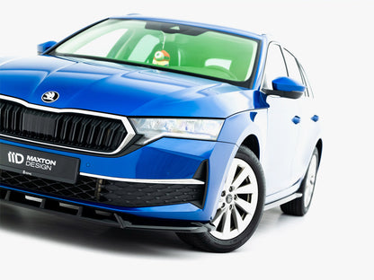Maxton Design Front Splitter Skoda Octavia Liftback / Estate Mk4 Facelift