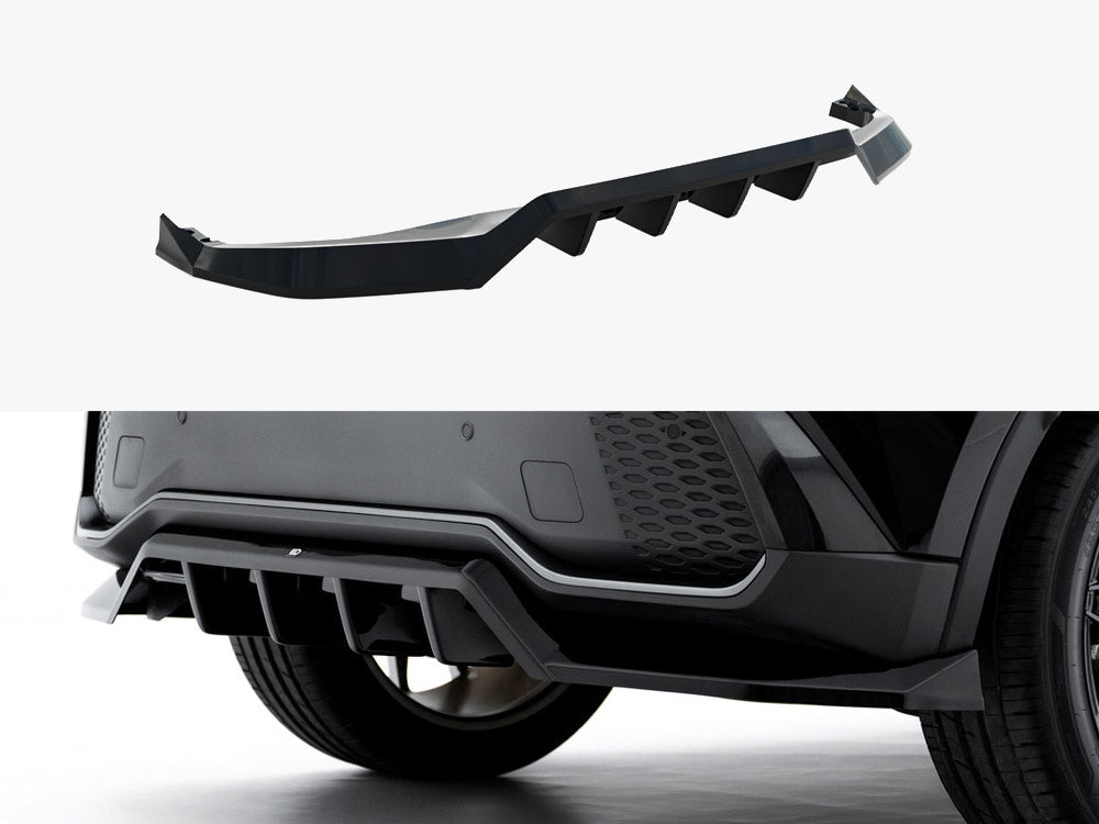 Maxton Design Rear Splitter (Vertical Bars) Toyota C-HR Mk2