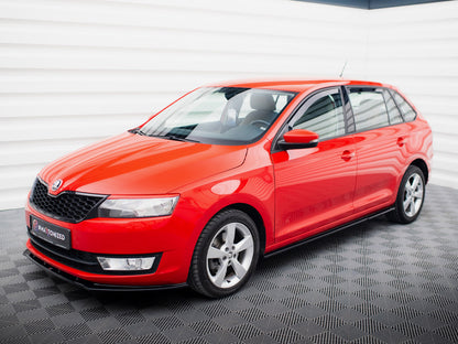 Maxton Design Side Skirt Diffusers Skoda Rapid