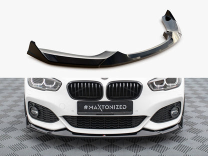 Maxton Design Front Splitter V.4 CSL Look BMW 1 M-Pack / M140i F20 Facelift