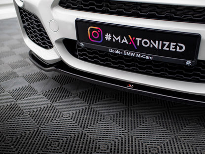 Maxton Design Front Splitter BMW X3 M-Pack F25 Facelift