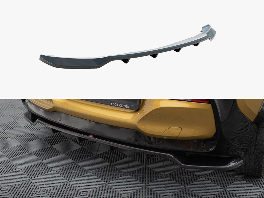 Maxton Design Rear Splitter (Vertical Bars) BMW i3 S Mk1 Facelift