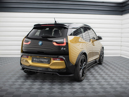 Maxton Design Rear Splitter (Vertical Bars) BMW i3 S Mk1 Facelift