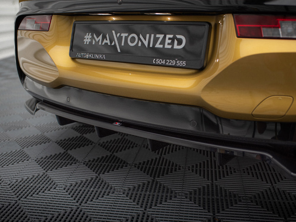 Maxton Design Rear Splitter (Vertical Bars) BMW i3 S Mk1 Facelift
