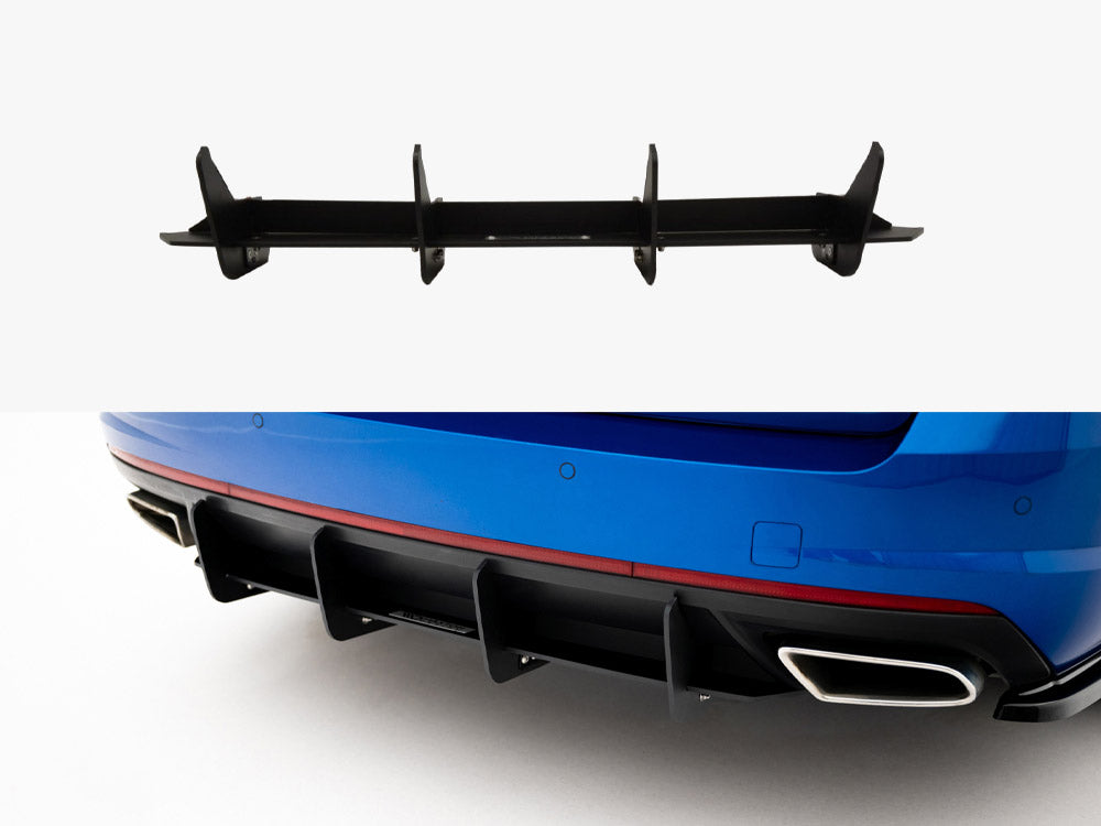 Maxton Design Rear Diffuser Skoda Octavia VRS Mk3 / Mk3 FL Hatchback / Estate