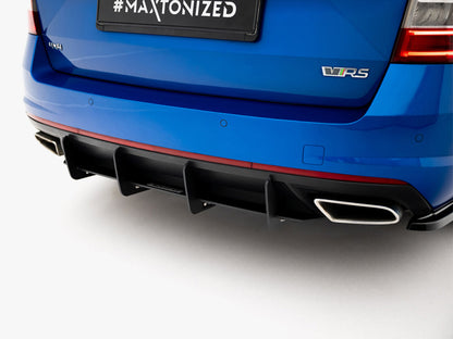 Maxton Design Rear Diffuser Skoda Octavia VRS Mk3 / Mk3 FL Hatchback / Estate