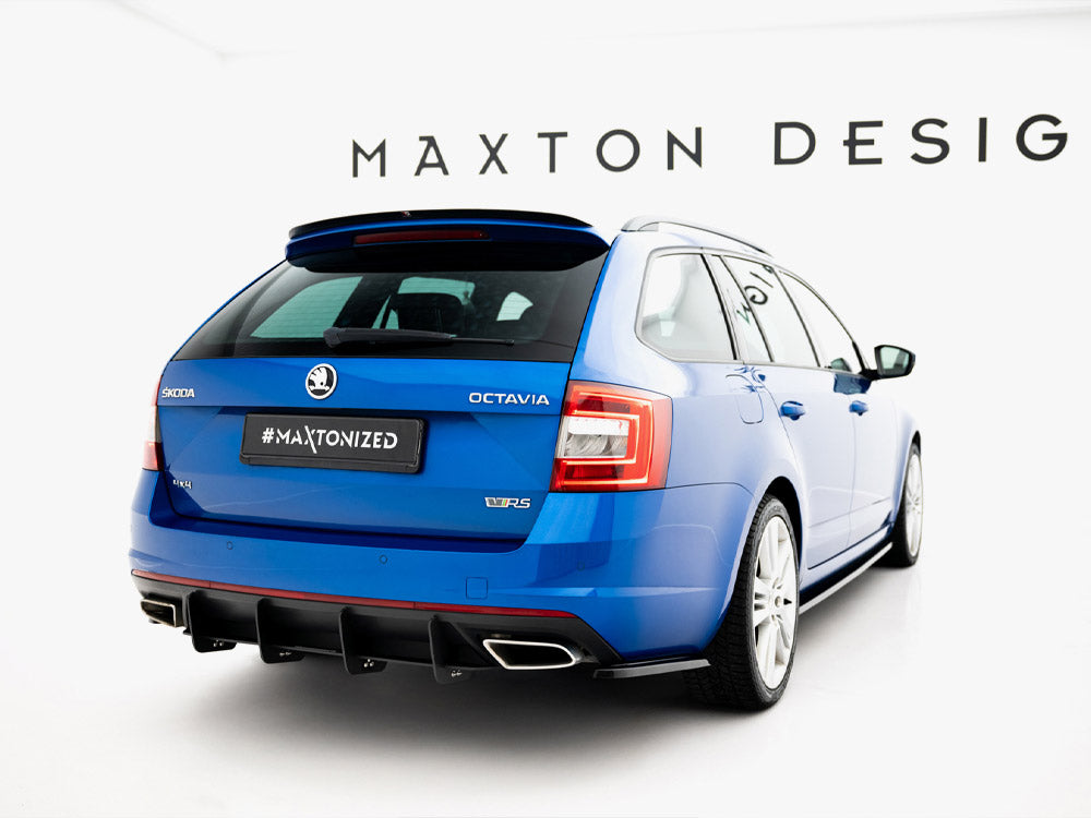 Maxton Design Rear Diffuser Skoda Octavia VRS Mk3 / Mk3 FL Hatchback / Estate