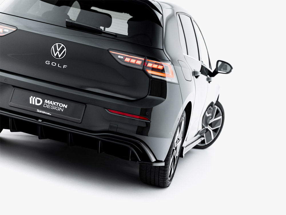 Maxton Design Rear Side Splitters Volkswagen Golf Mk8 Facelift
