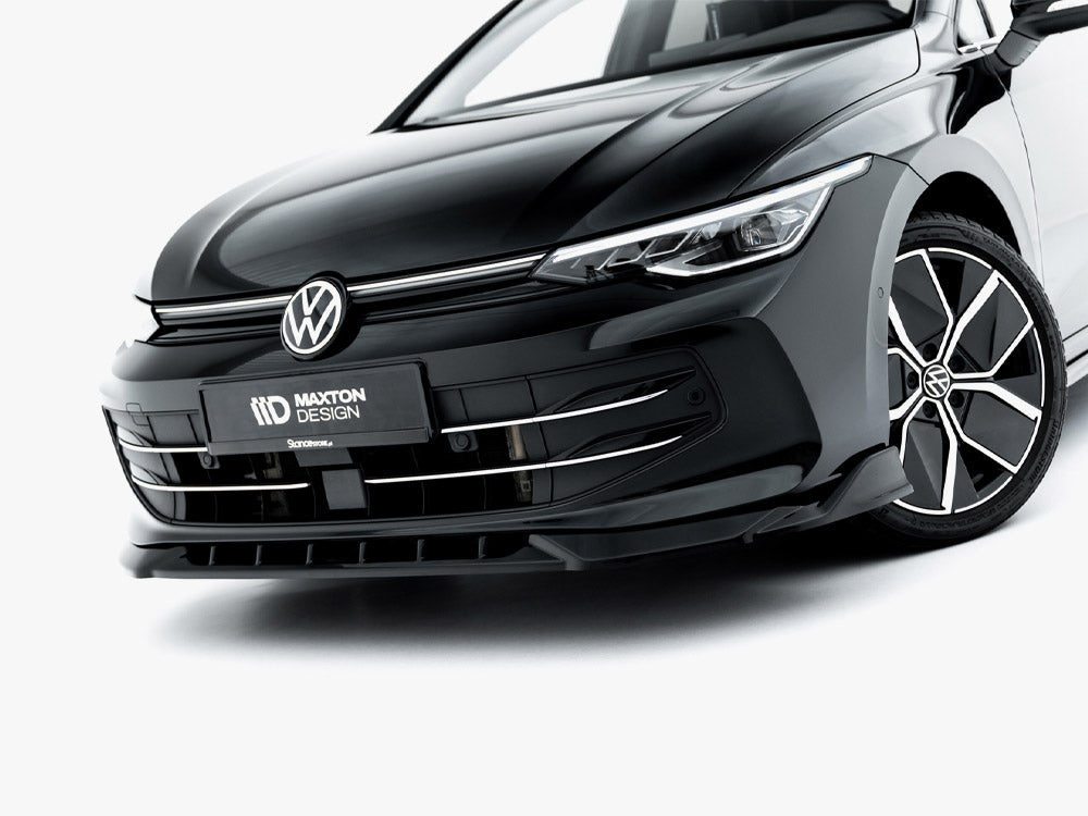 Maxton Design Front Splitter V.1 Volkswagen Golf Mk8 Facelift