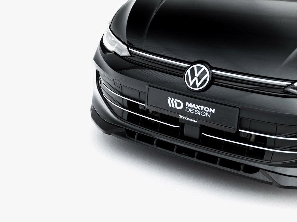 Maxton Design Front Splitter V.1 Volkswagen Golf Mk8 Facelift