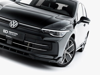 Maxton Design Front Splitter V.1 Volkswagen Golf Mk8 Facelift