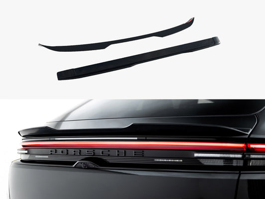 Maxton Design Bottom Spoiler CAP Porsche Macan EV Mk1