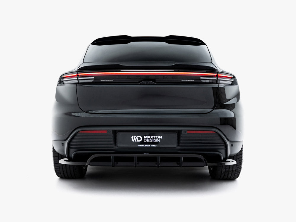 Maxton Design Rear Splitter (Vertical Bars) Porsche Macan EV Mk1