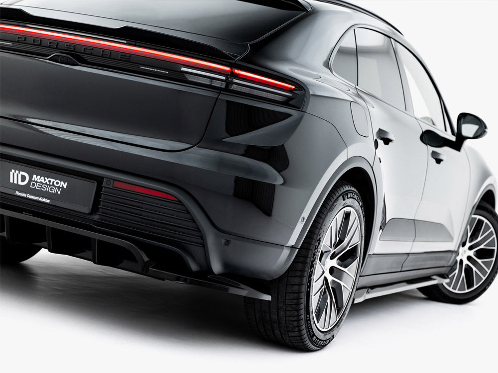 Maxton Design Rear Splitter (Vertical Bars) Porsche Macan EV Mk1