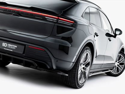 Maxton Design Rear Splitter (Vertical Bars) Porsche Macan EV Mk1
