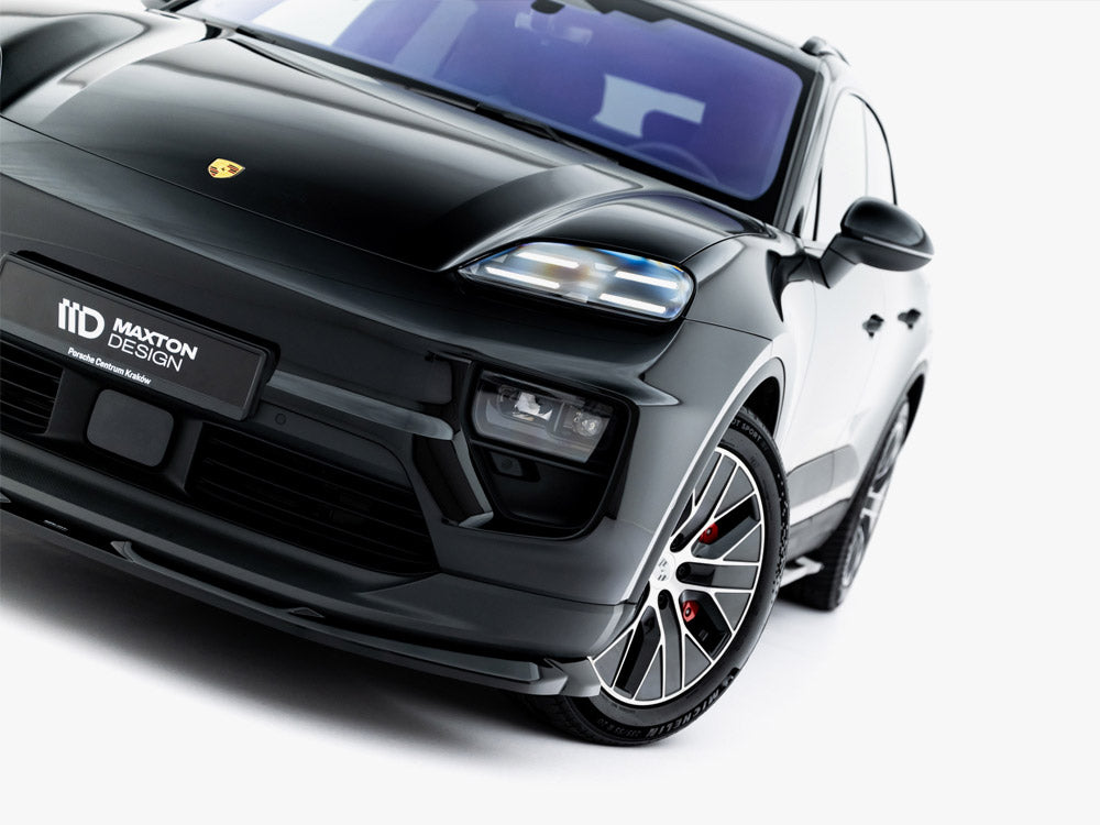 Maxton Design Front Splitter Porsche Macan EV Mk1