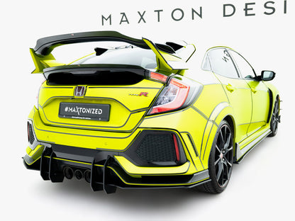 Maxton Design Upper Spoiler CAP V.2 Honda Civic Type-R Mk10 / Mk10 Facelift